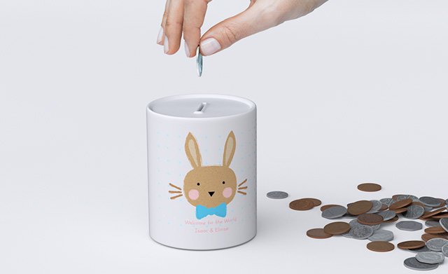 personalised money boxes