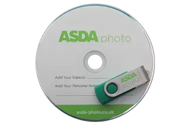 Asda photo CD and USB