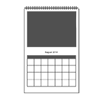 a4 double sided wall calendar personalised calendars