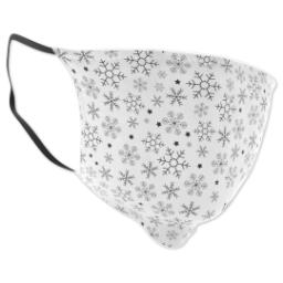 Thumbnail for Custom Face Masks with Snowflakes design 2