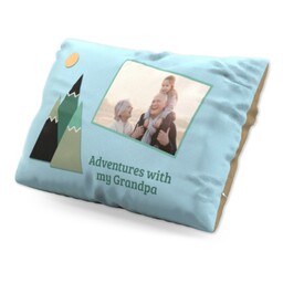 Personalised Pillow (19" x 13") with Grandparent Adventures design