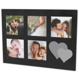 Thumbnail for Photo Chopping Boards with Black Hearts design 2