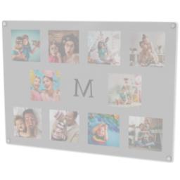 Thumbnail for Photo Chopping Boards with Monogram Custom Colour design 3