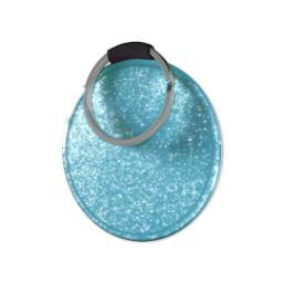Thumbnail for Blue Glitter Round Picture Keyring with Full Photo design 3
