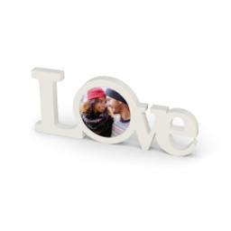Thumbnail for Personalised Word Block (Love) with Full Photo design 1